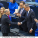 Scholz gratuliert Merz am Dienstag zum Sieg. Foto: DTB/Thomas Imo/photothek